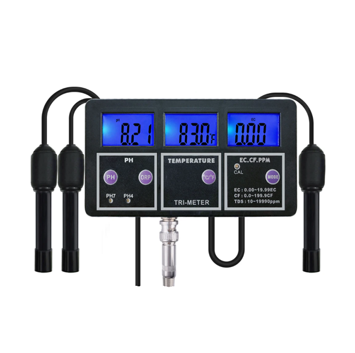 Aquarium Fish Online - เครื่องวัดคุณภาพน้ำแบบมัลติพารามิเตอร์ PH-117 รุ่นใหม่ 5 in 1