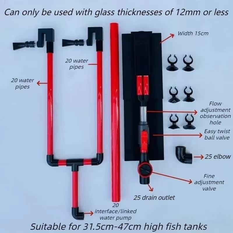 ระบบกรองน้ำแบบแขวนใต้ตู้ปลา ป้ - Aquarium Fish Tank Cleaner บทวิจารณ์และราคา