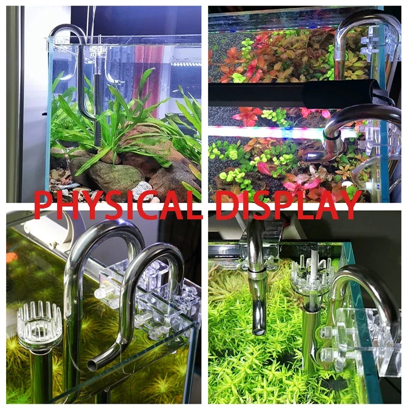ท่อกรองน้ำเข้าและออกตู้ปลา ท่อ - Aquarium Fish Tank Cleaner บทวิจารณ์และราคา