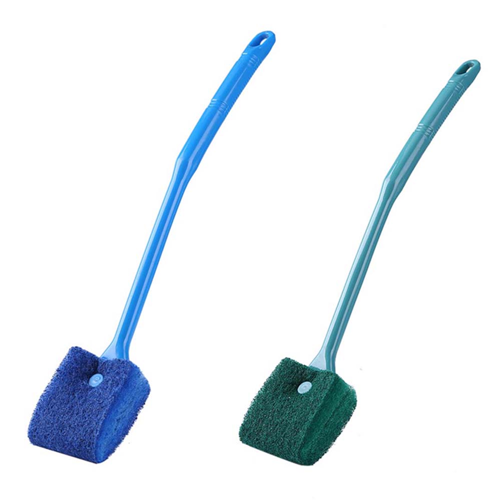 ฟองน้ำทำความสะอาดตู้ปลาแบบสองด - Aquarium Fish Tank Cleaner บทวิจารณ์และราคา