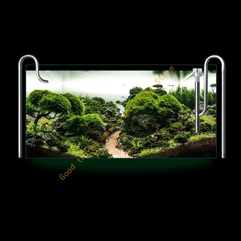 2pcs สแตนเลสสตีล ท่อโลหะไหลเข้ - Aquarium Fish Online บทวิจารณ์และราคา
