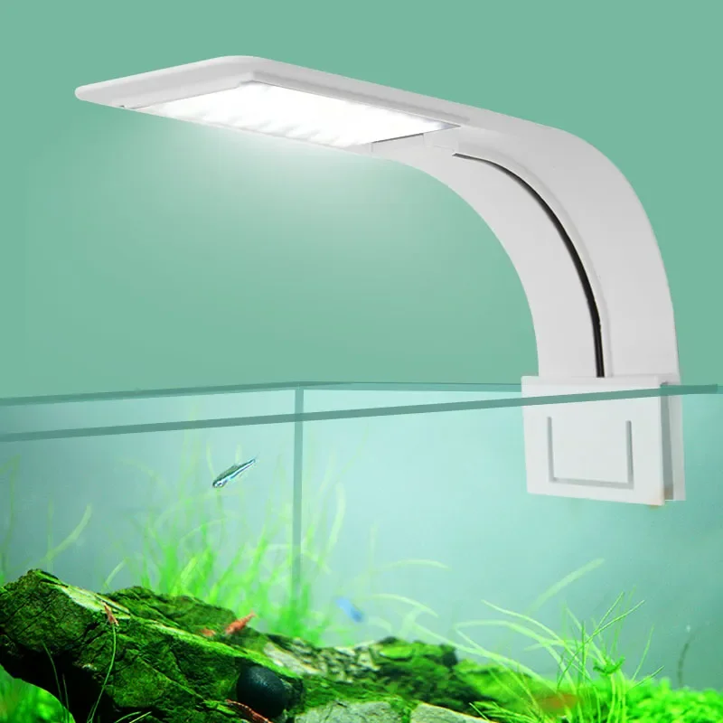 Super Slim LED Aquarium Light  - Fish In Aquarium Picture บทวิจารณ์และราคา