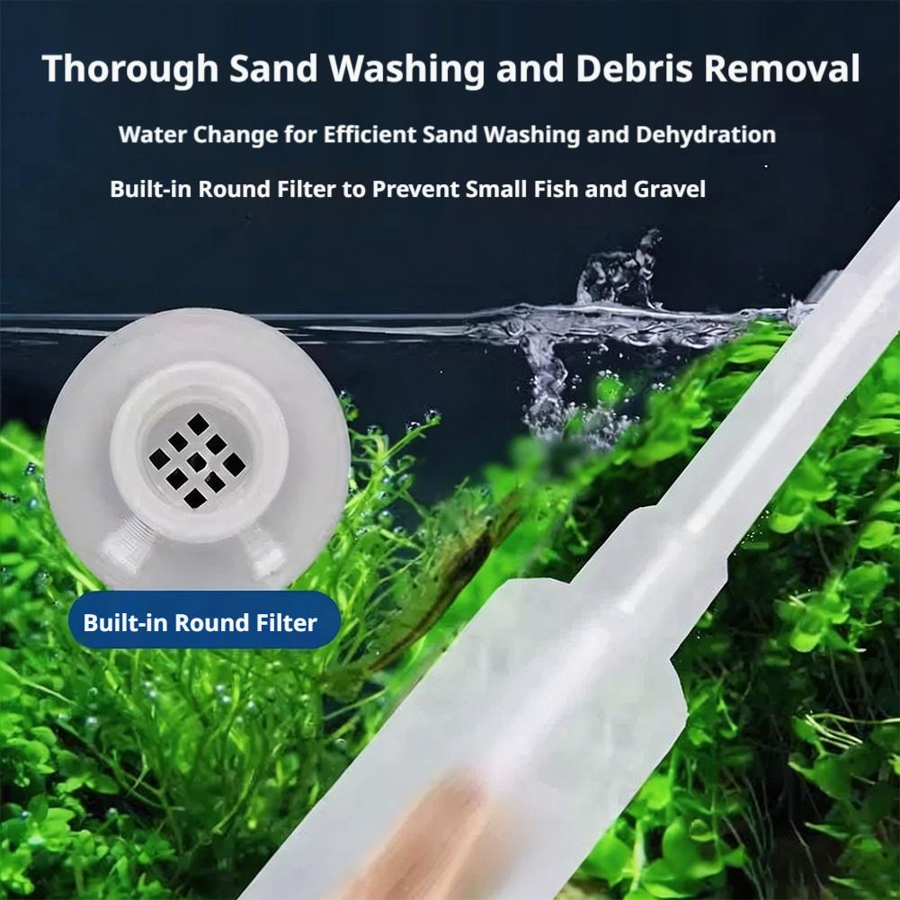 ชุดอุปกรณ์เปลี่ยนน้ำตู้ปลาแบบใ - Aquarium Fish Tank Cleaner บทวิจารณ์และราคา