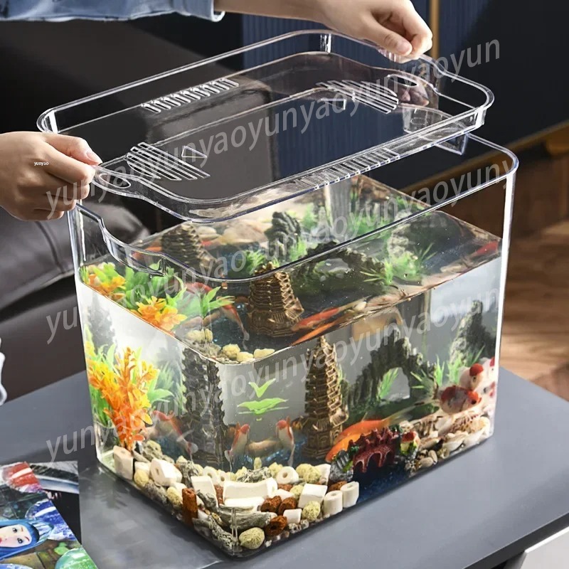 ชามเลี้ยงปลาขนาดเล็กแบบใส ทำจา - Aquarium Fish Unique บทวิจารณ์และราคา