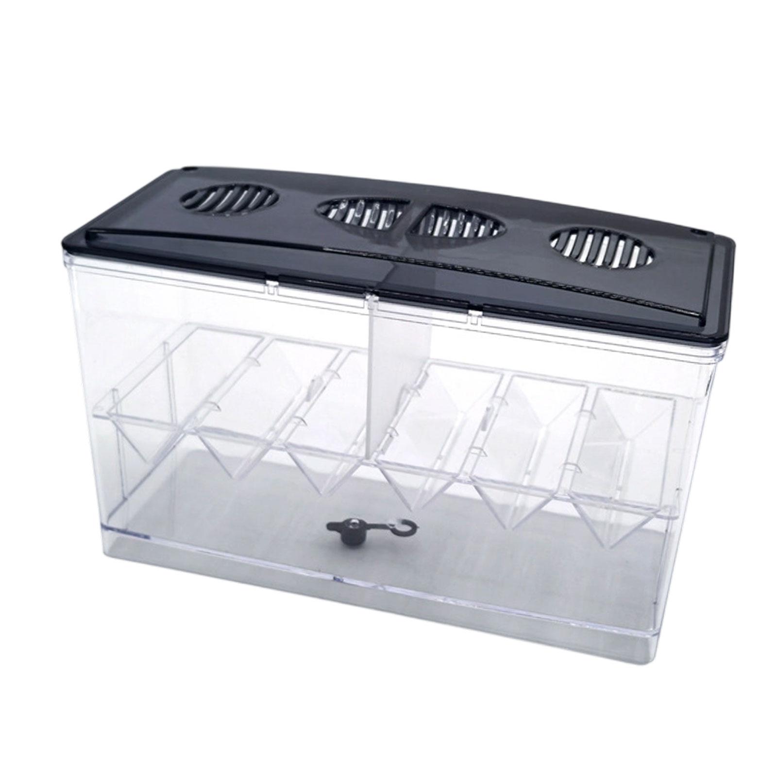 กล่องแยกเพาะพันธุ์ปลาลอยน้ำแบบ - Aquarium Fish Tank Cleaner บทวิจารณ์และราคา
