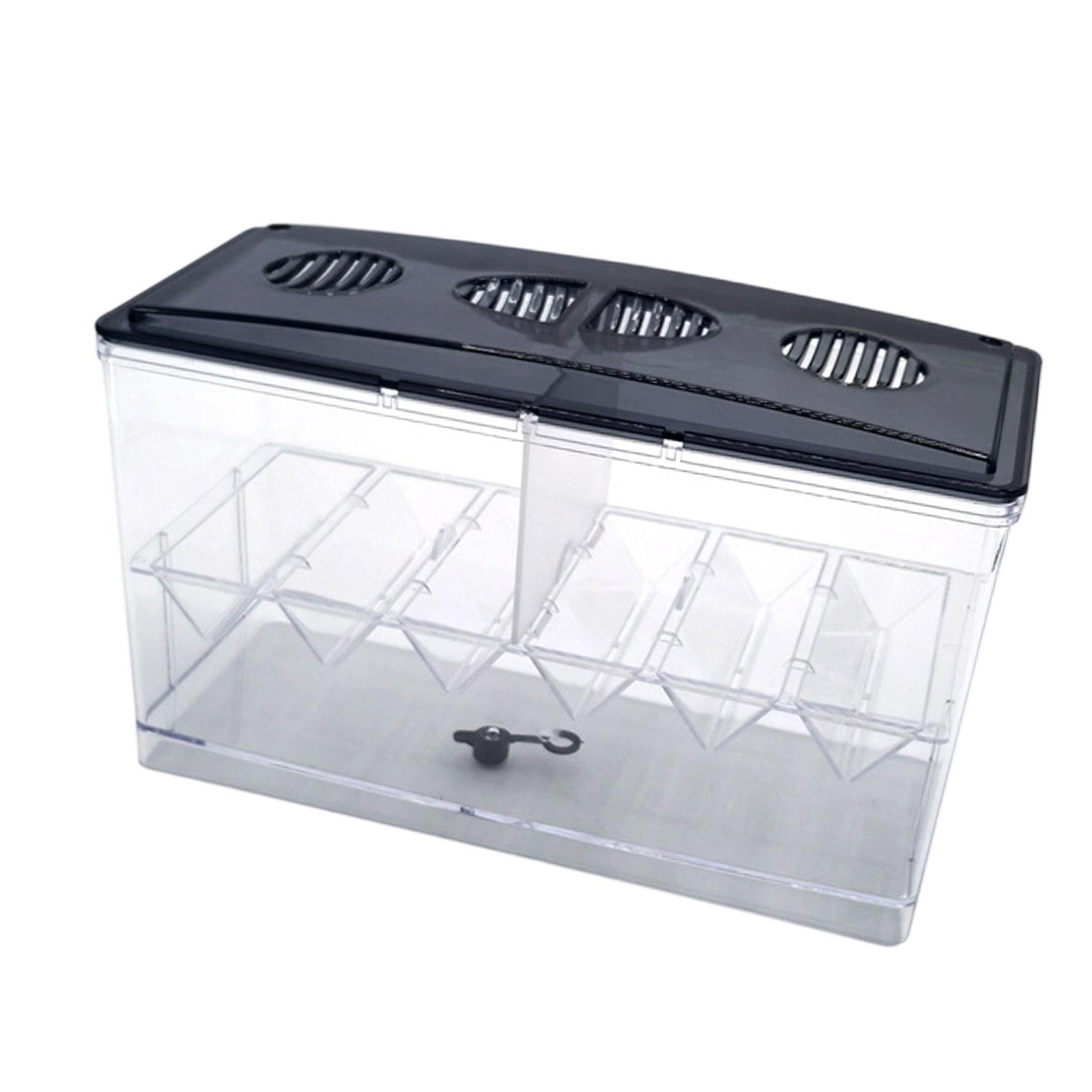 กล่องแยกเพาะพันธุ์ปลาลอยน้ำแบบ - Aquarium Fish Tank Cleaner บทวิจารณ์และราคา