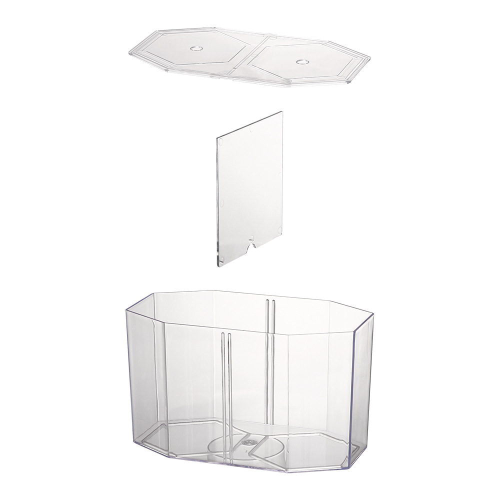 อะคริลิคสองแยก Guppy Fish Tank - Aquarium Fish Betta บทวิจารณ์และราคา