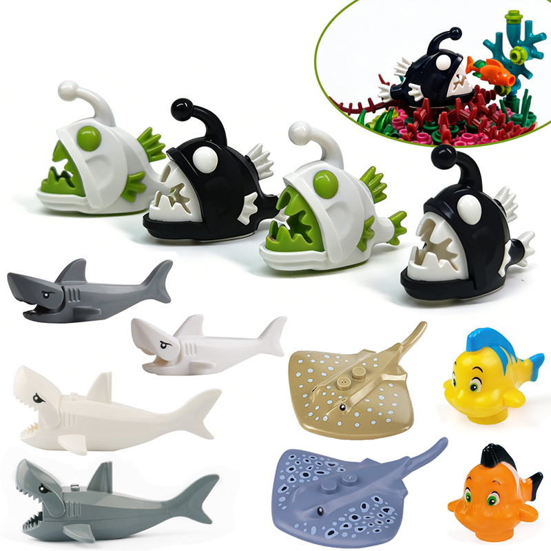 ตัวต่อรูปสัตว์น้ำ ปลาวาฬเพชฌฆา - Aquarium Fish Zoo บทวิจารณ์และราคา