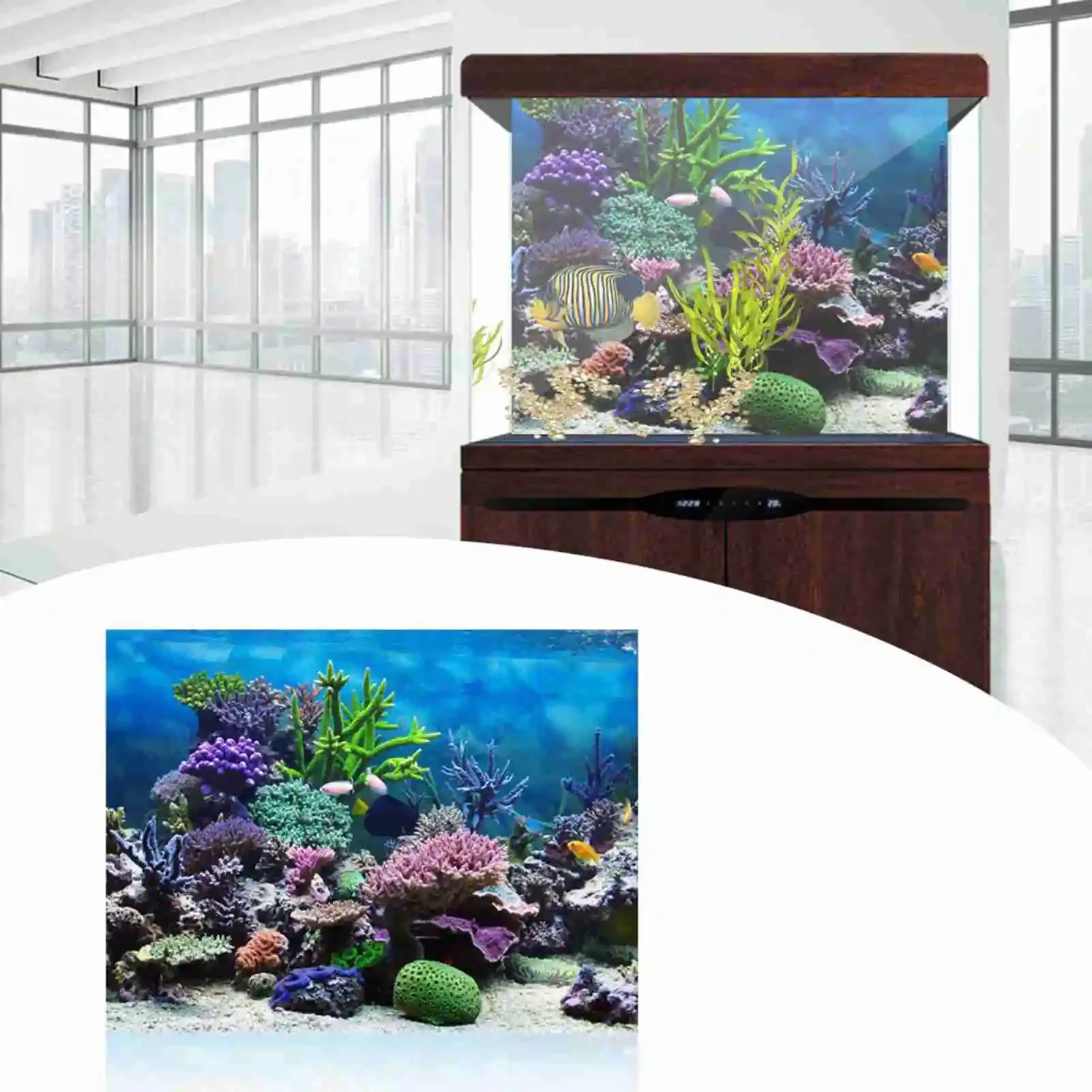 โปสเตอร์แนวนอนลายพิพิธภัณฑ์สัต - Aquarium Fish Poster บทวิจารณ์และราคา