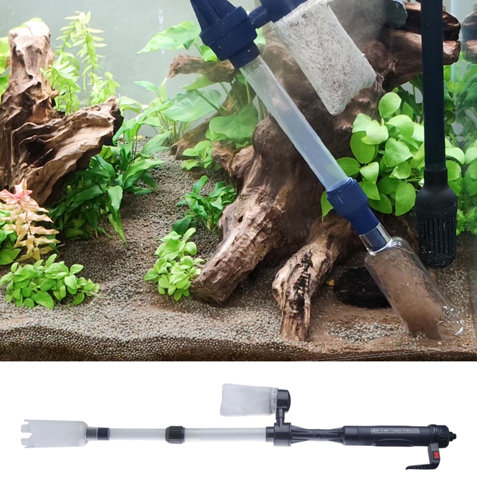เครื่องดูดทรายตู้ปลาแบบปรับระด - Aquarium Fish Tank Cleaner บทวิจารณ์และราคา