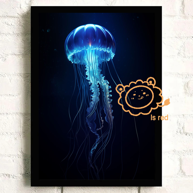 โปสเตอร์พื้นที่ใต้น้ำนีออนปลาห - Aquarium Fish Poster บทวิจารณ์และราคา