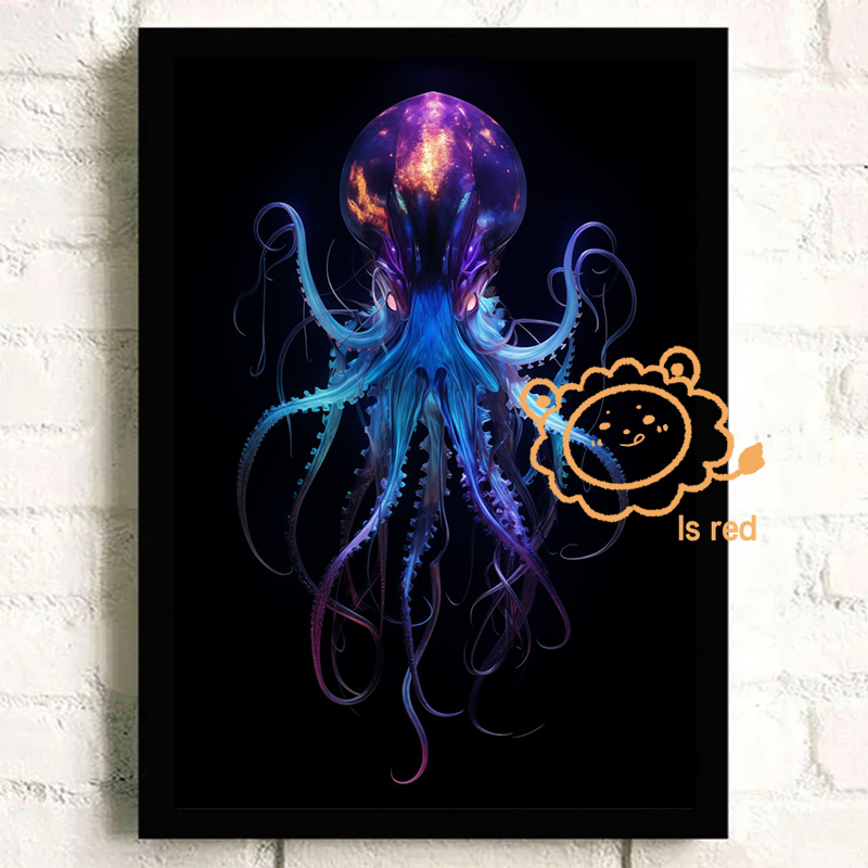 โปสเตอร์พื้นที่ใต้น้ำนีออนปลาห - Aquarium Fish Poster บทวิจารณ์และราคา